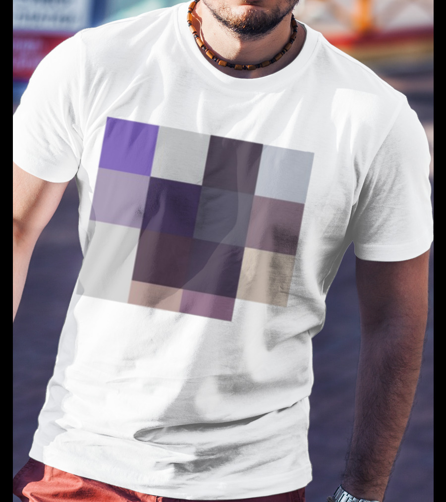 Acai28 Color Grid Abstract Acai T-Shirt
