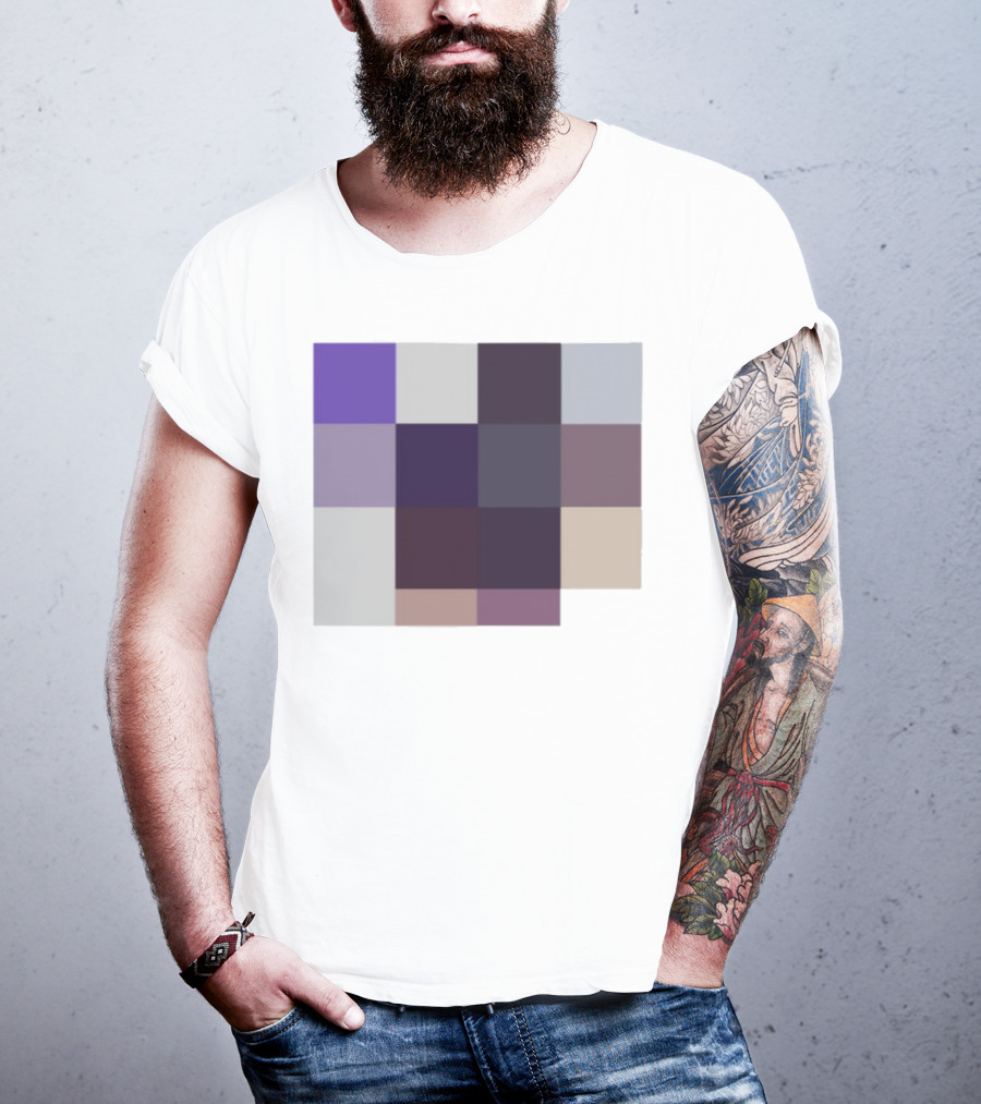 Acai28 Color Grid Abstract Acai T-Shirt
