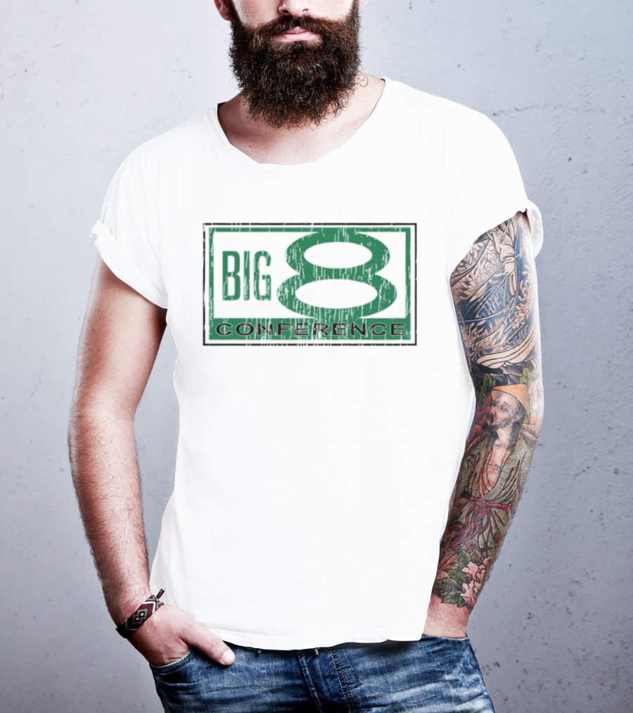 Big 8 Conference Retro Sports Emblem T-Shirt