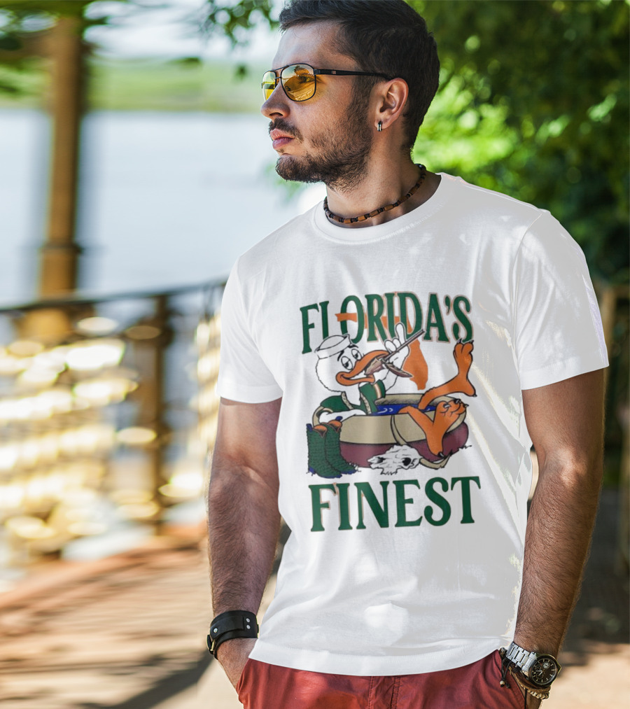 Florida’s Finest Miami Hurricanes Iconic Rivalry Victory Over Florida State Seminoles T-Shirt