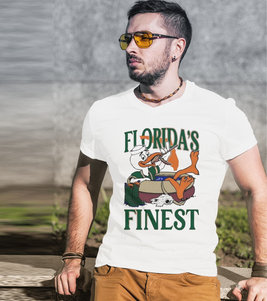 Florida’s Finest Miami Hurricanes Iconic Rivalry Victory Over Florida State Seminoles T-Shirt