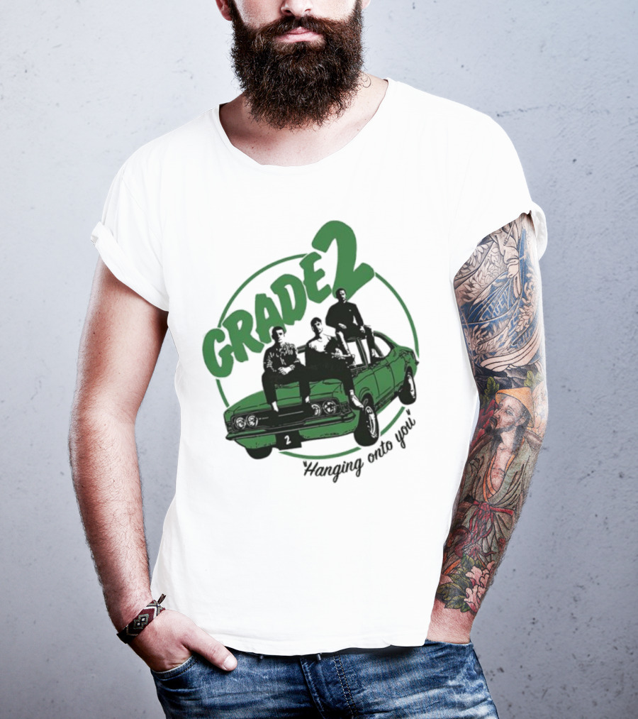 Grade 2 Hanging Onto You Band Members Car Graphic T-Shirt