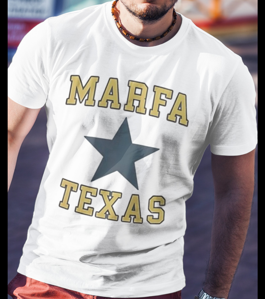 Jensen Ackles Marfa Texas Star Vintage Aesthetic T-Shirt