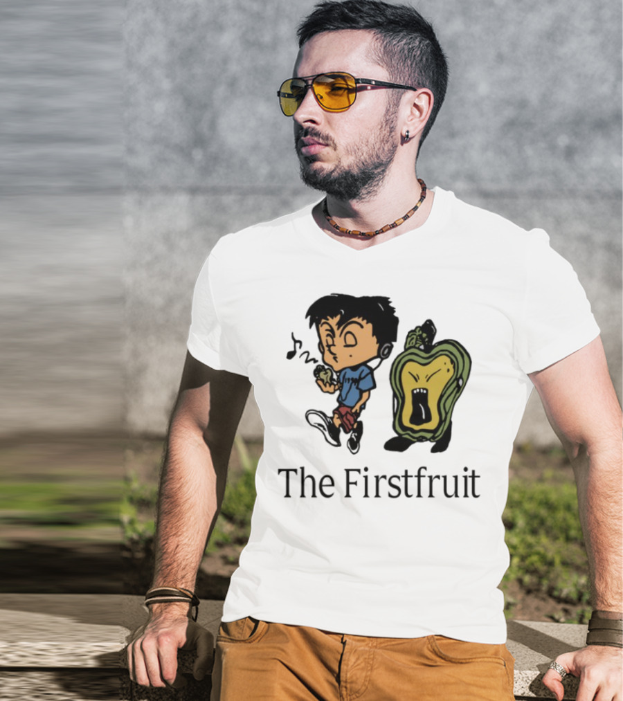 Mark The Firstfruit The Firstfruit Kid And Angry Fruit T-Shirt