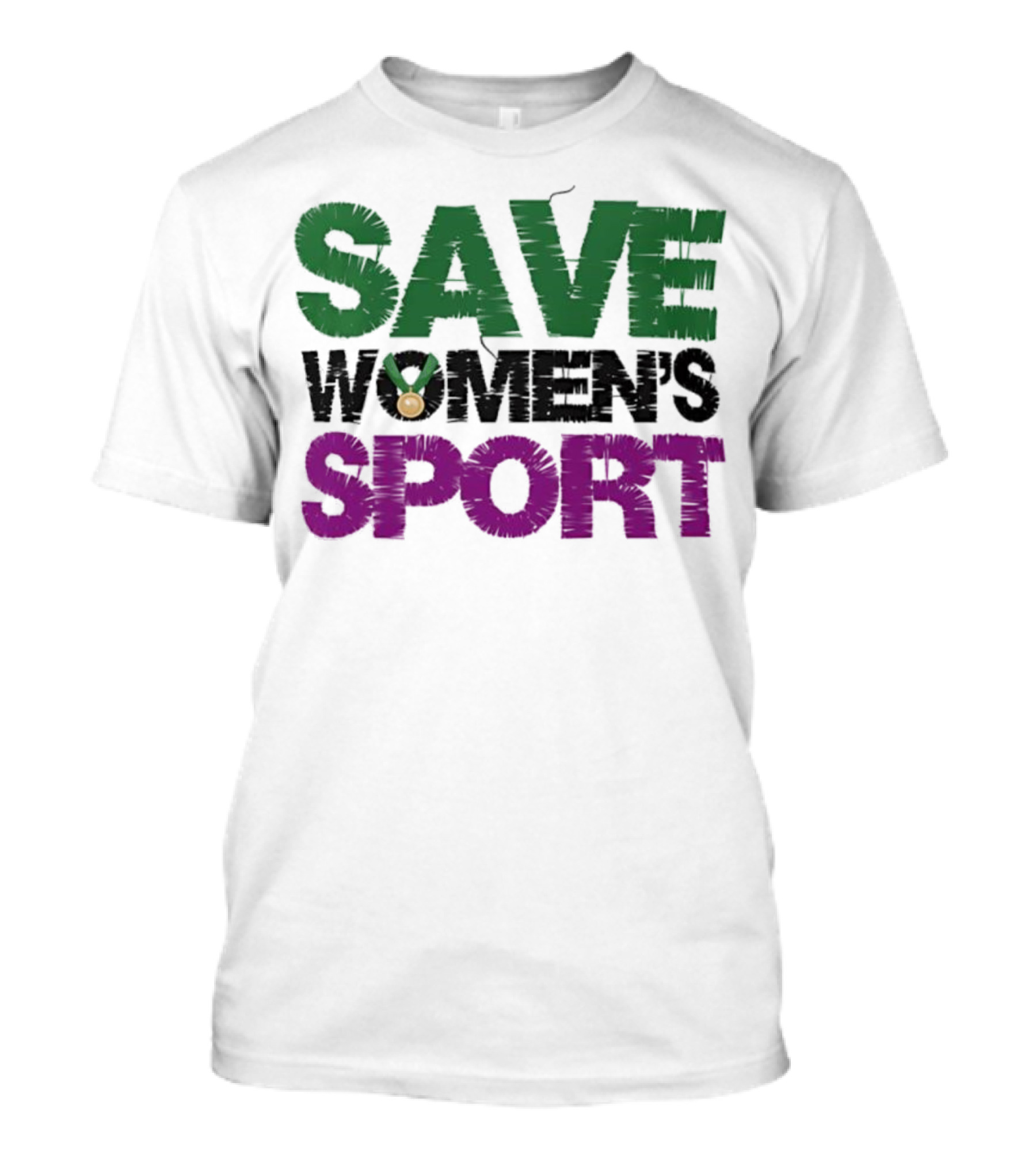 Save Women's Sport Medal Advocacy T-Shirt