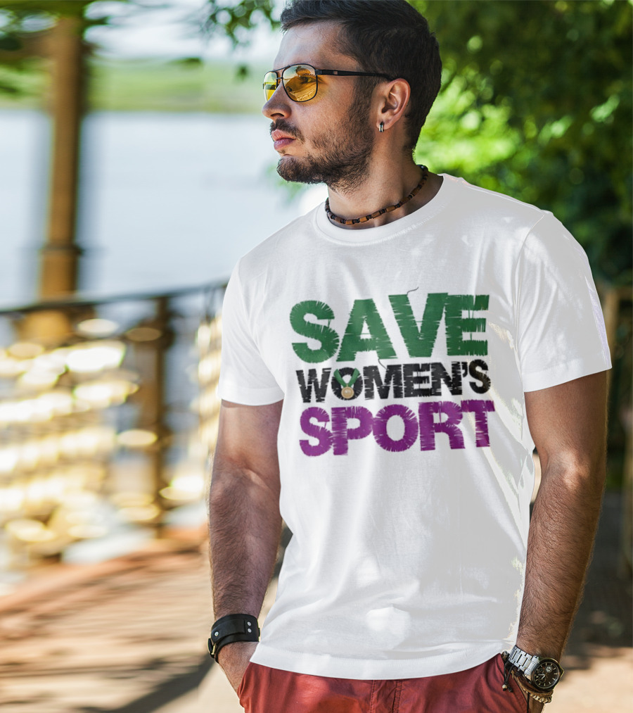Save Women's Sport Medal Advocacy T-Shirt