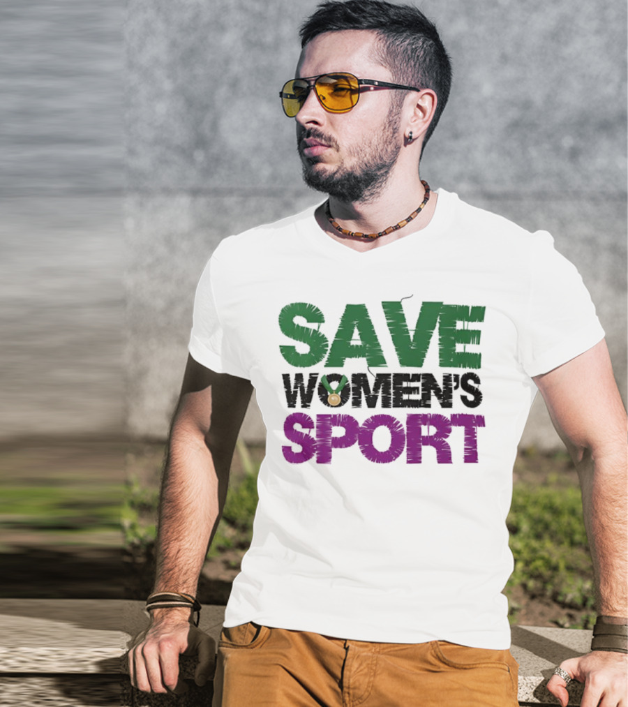 Save Women's Sport Medal Advocacy T-Shirt