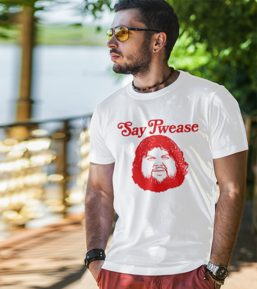 Say Pwease Red Beard Character T-Shirt