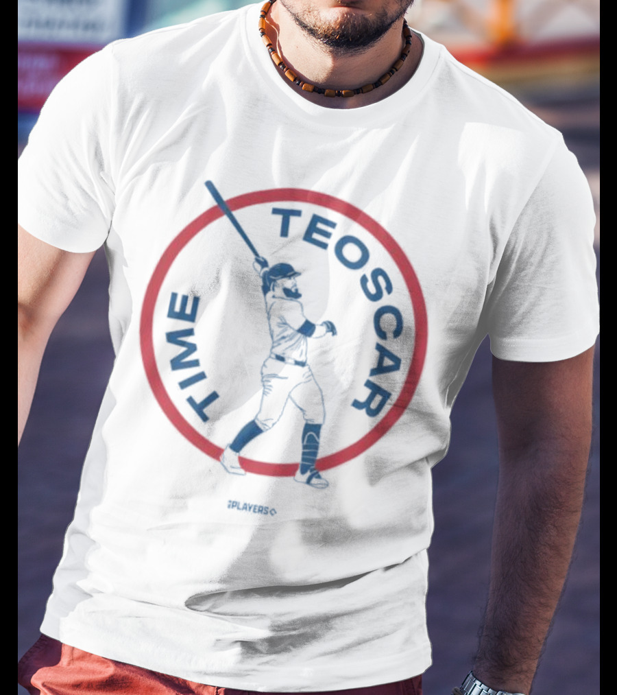 Los Angeles Dodgers Teoscar Hernández Number 37 Baseball Player Time T-Shirt