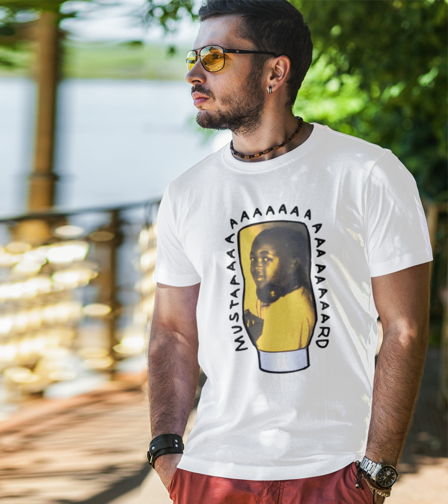 10 Summers Mustaaaaaaaaaaard DJ Mustard Youthful Portrait T-Shirt