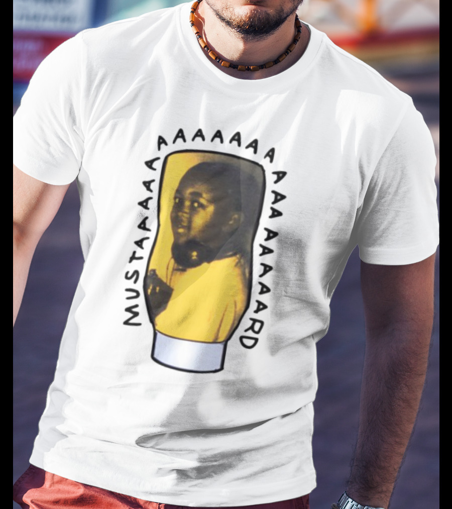 10 Summers Mustaaaaaaaaaaard DJ Mustard Youthful Portrait T-Shirt