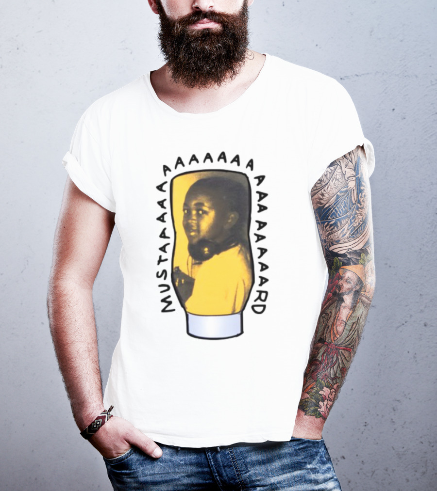 10 Summers Mustaaaaaaaaaaard DJ Mustard Youthful Portrait T-Shirt