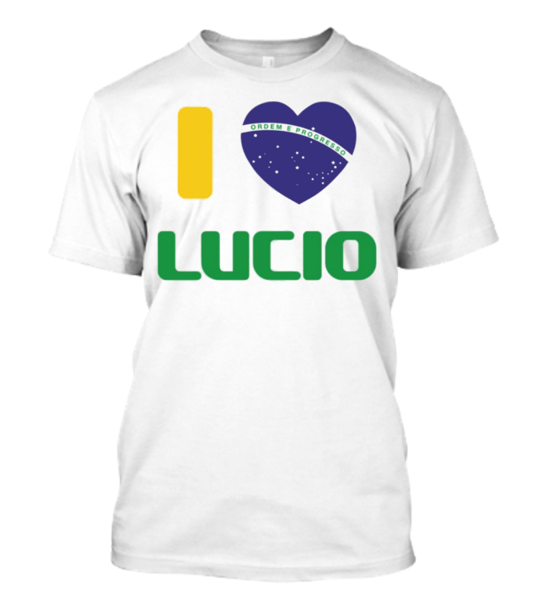 I Love Ordem E Progresso Lucio 1019 Records T-Shirt