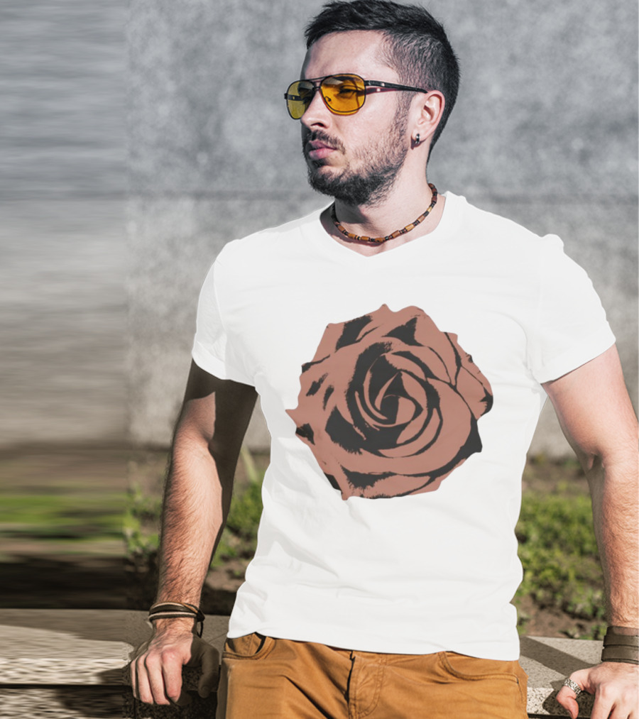 A Flair For The Dramatic Rose Black And Pink Graphic T-Shirt
