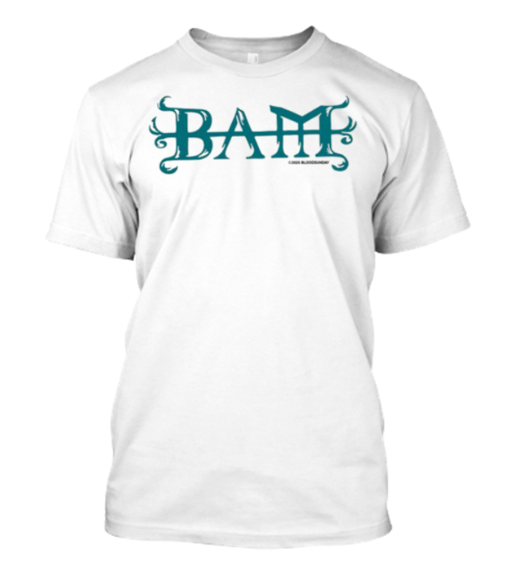 "Bloody Sunday BAM Bold Typography Style" T-Shirt
