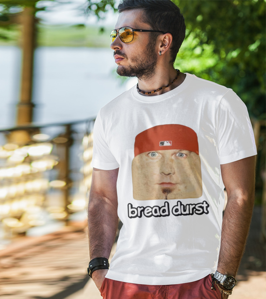 Bread Durst MLB Logo Parody Cringeytees T-Shirt