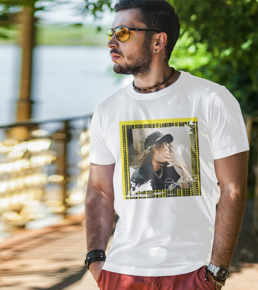 It Was Fun While It Lasted Anniversary Album Sueco T-Shirt