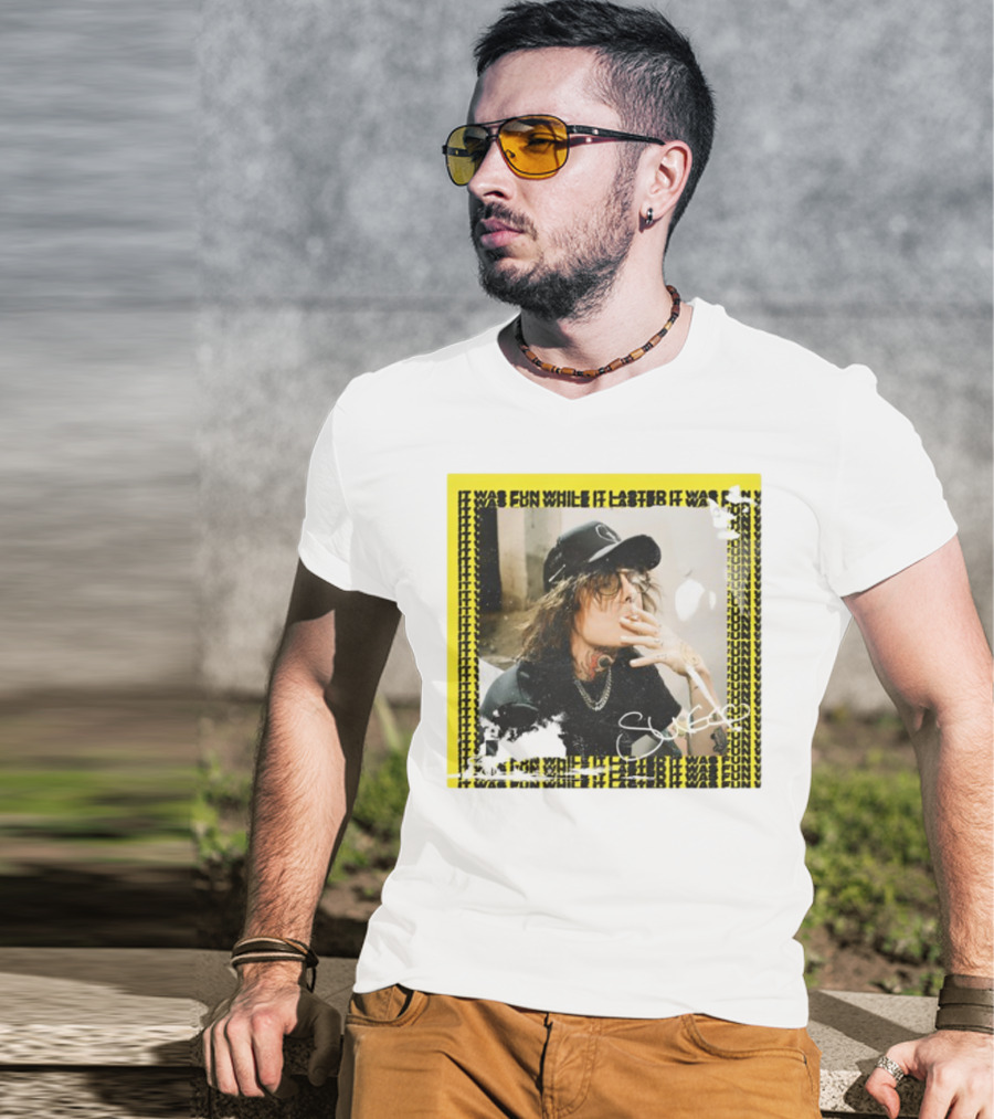 It Was Fun While It Lasted Anniversary Album Sueco T-Shirt