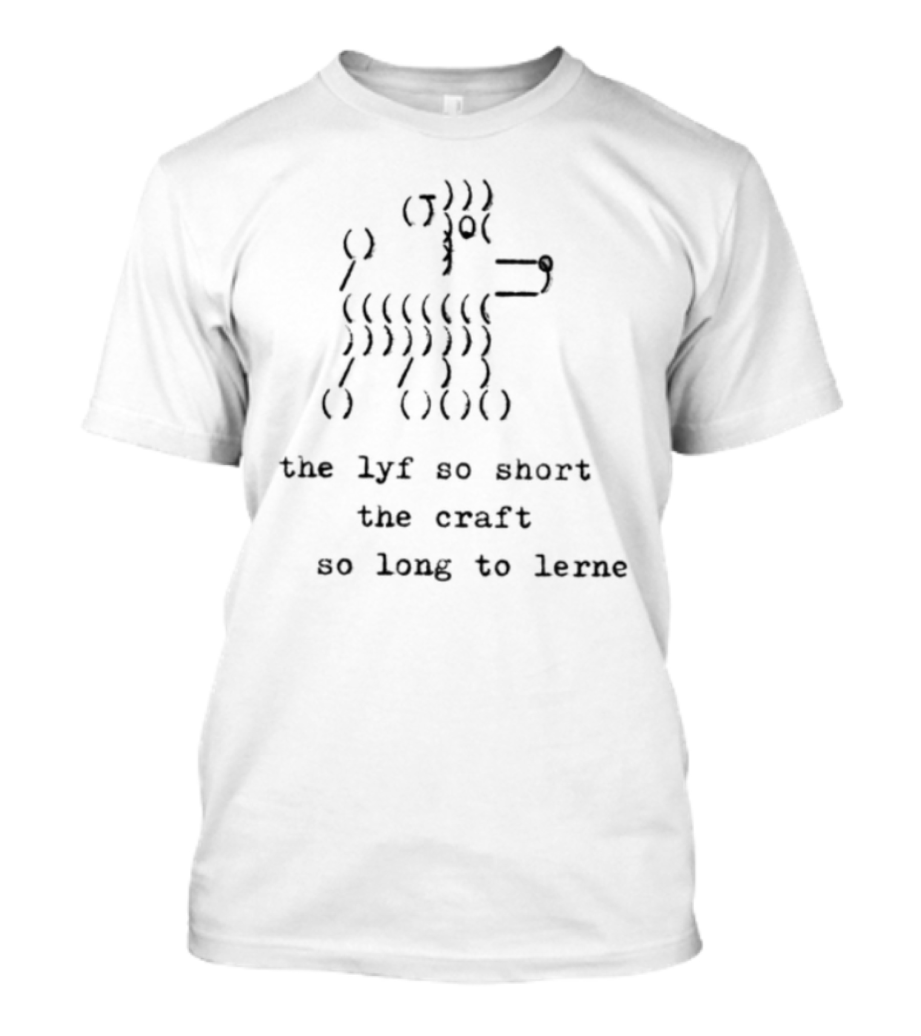 Sandw1tch Crafting Wisdom Lyf So Short Craft So Long To Lerne T-Shirt