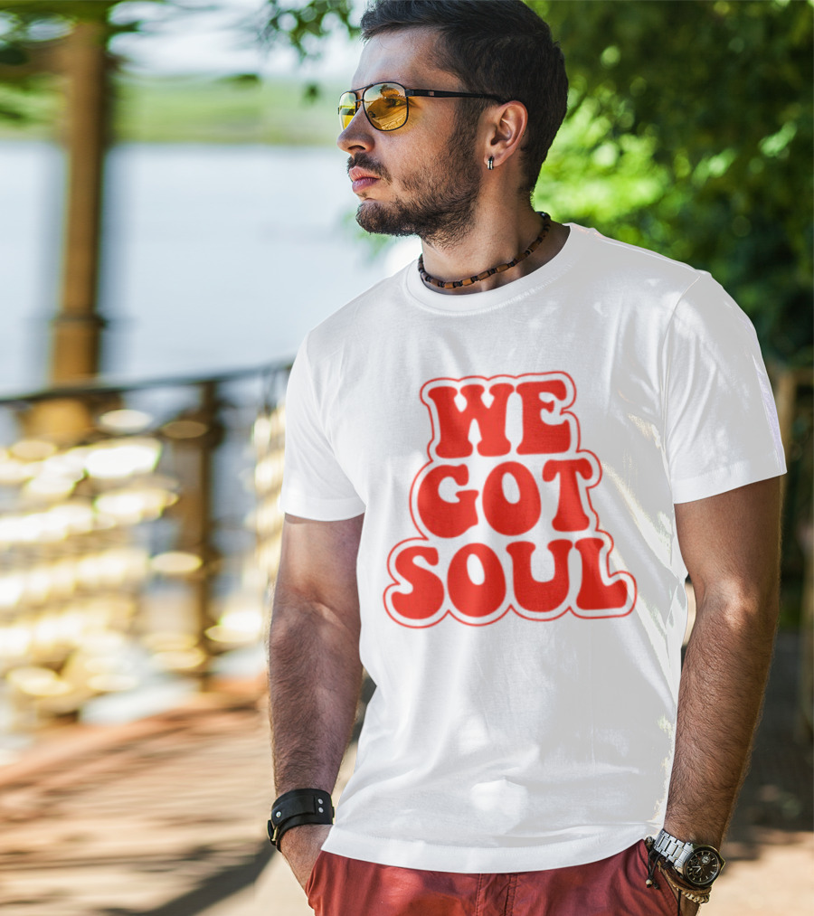 Burna Boy We Got Soul Retro Typography Vibe T-Shirt