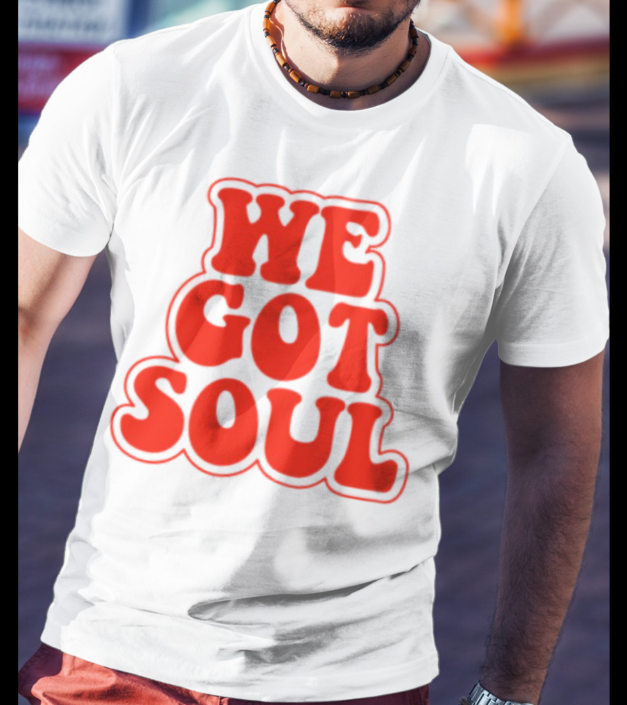 Burna Boy We Got Soul Retro Typography Vibe T-Shirt
