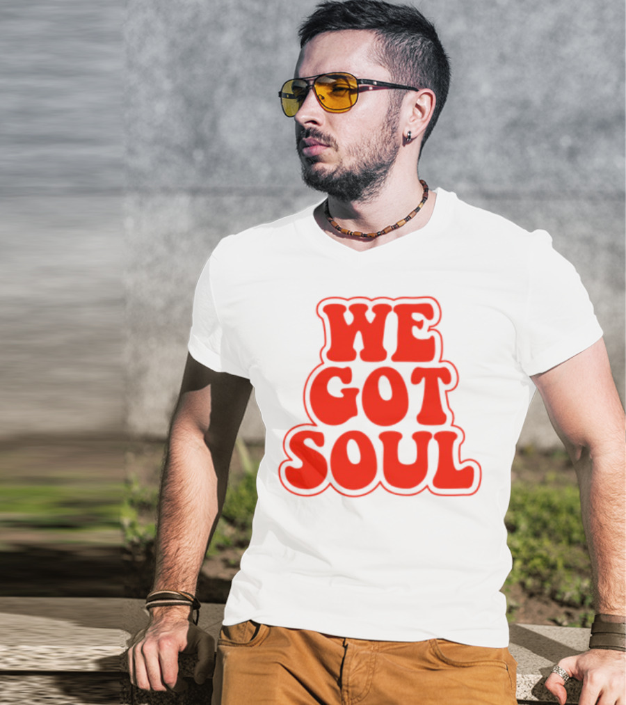 Burna Boy We Got Soul Retro Typography Vibe T-Shirt