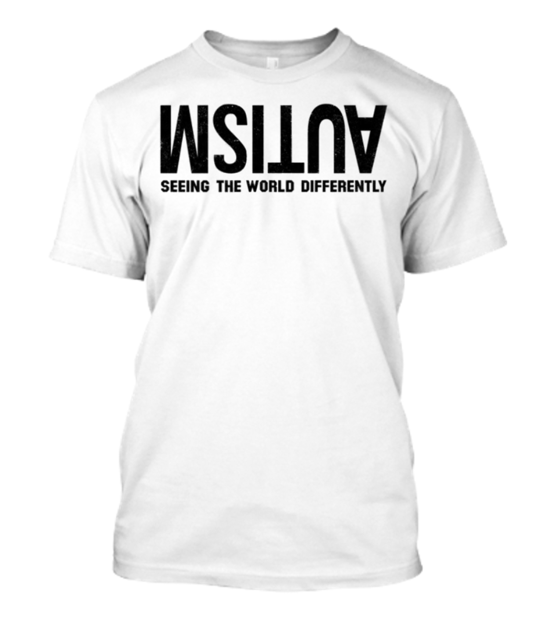 Myautismstar Autism Seeing The World Differently T-Shirt