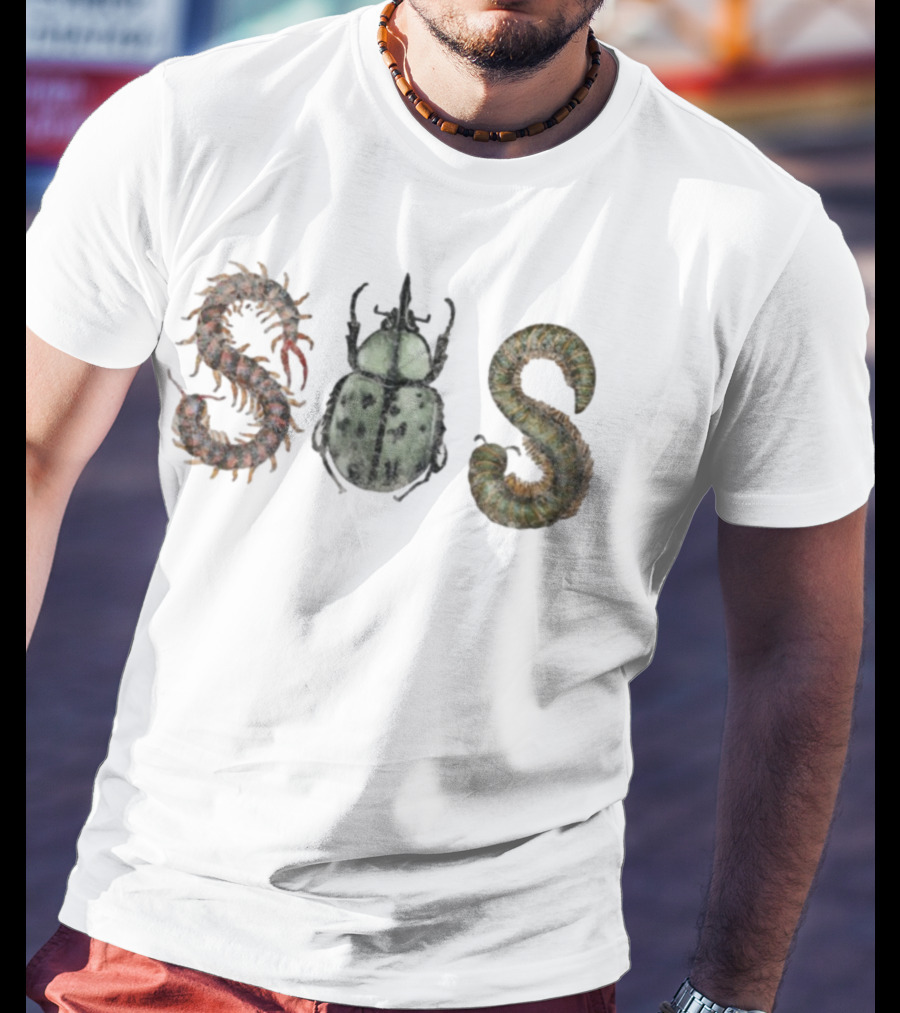 Sza Sos Lana Sos Deluxe Bug Lettering T-Shirt