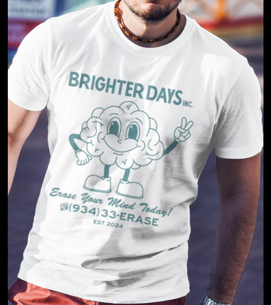 Ariana Grande Brighter Days Inc. Peace Sign Character 934 33-Erase Est 2024 T-Shirt
