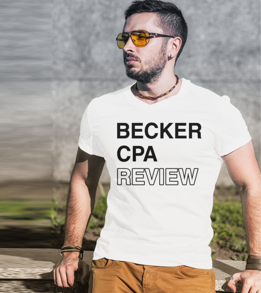 Becker CPA Review T-Shirt