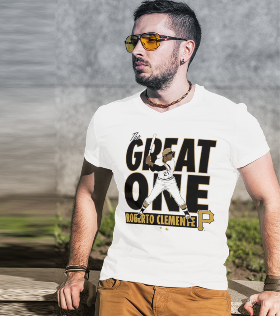 Roberto Clemente Great One Pittsburgh Pirates P T-Shirt