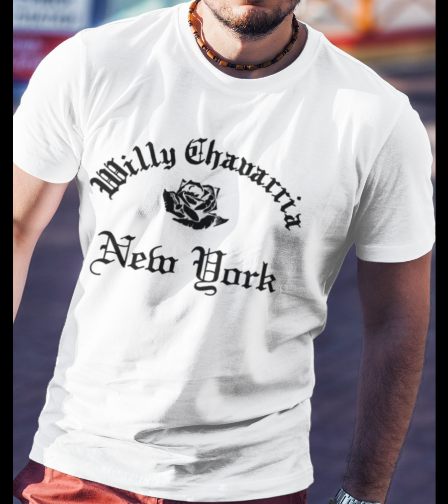 Willy Chavarria New York Handshake Style T-Shirt