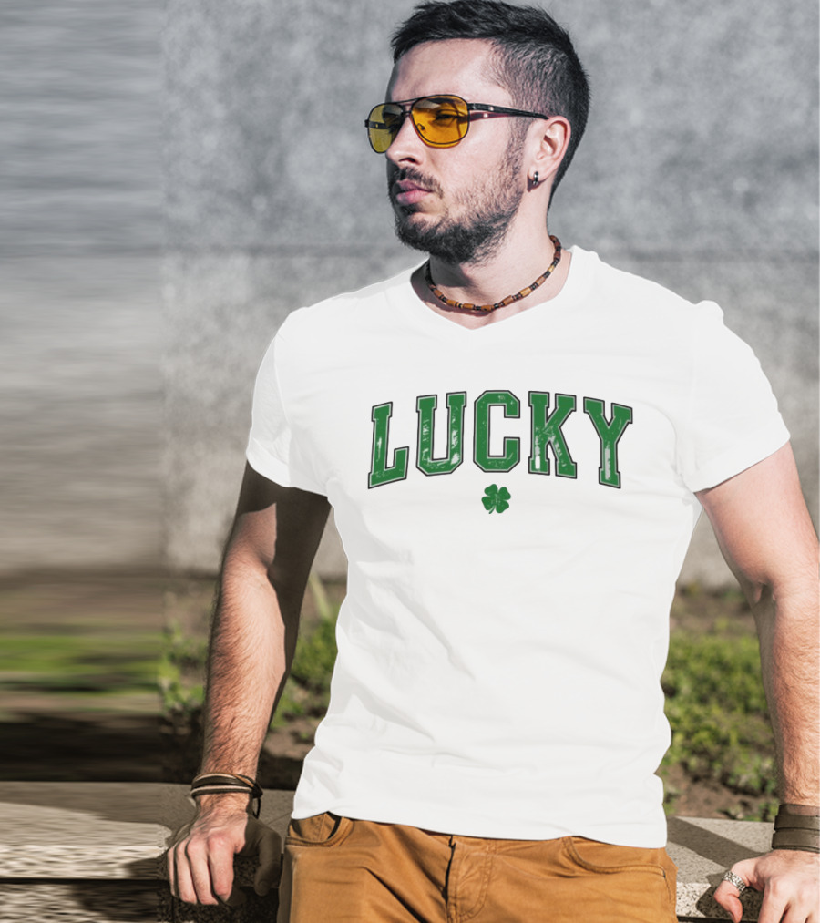 Abbyberner Lucky Clover St. Patrick's Green T-Shirt