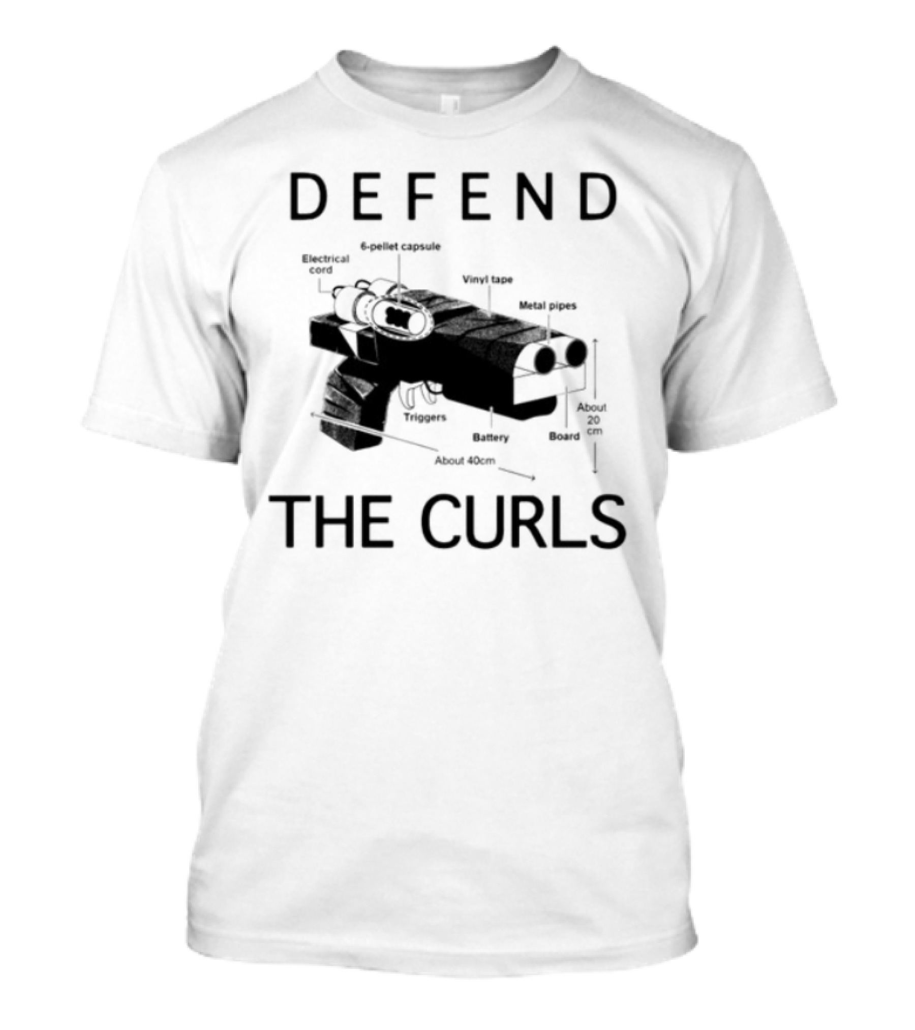 Defend The Curls Engine Diagram Exhaust Manifold Cylinder Spark Plug T-Shirt