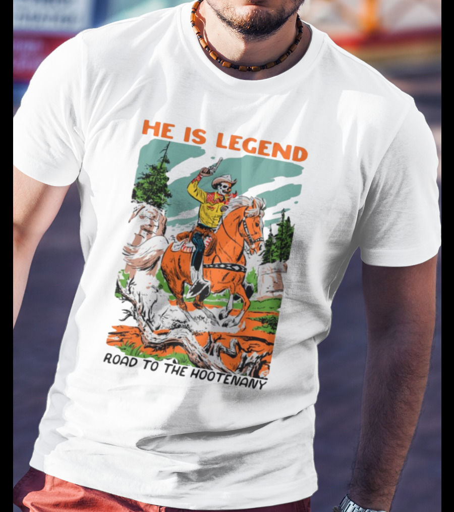 HE IS LEGEND COWBOY BACK TO THE FRONTIERS T-Shirt