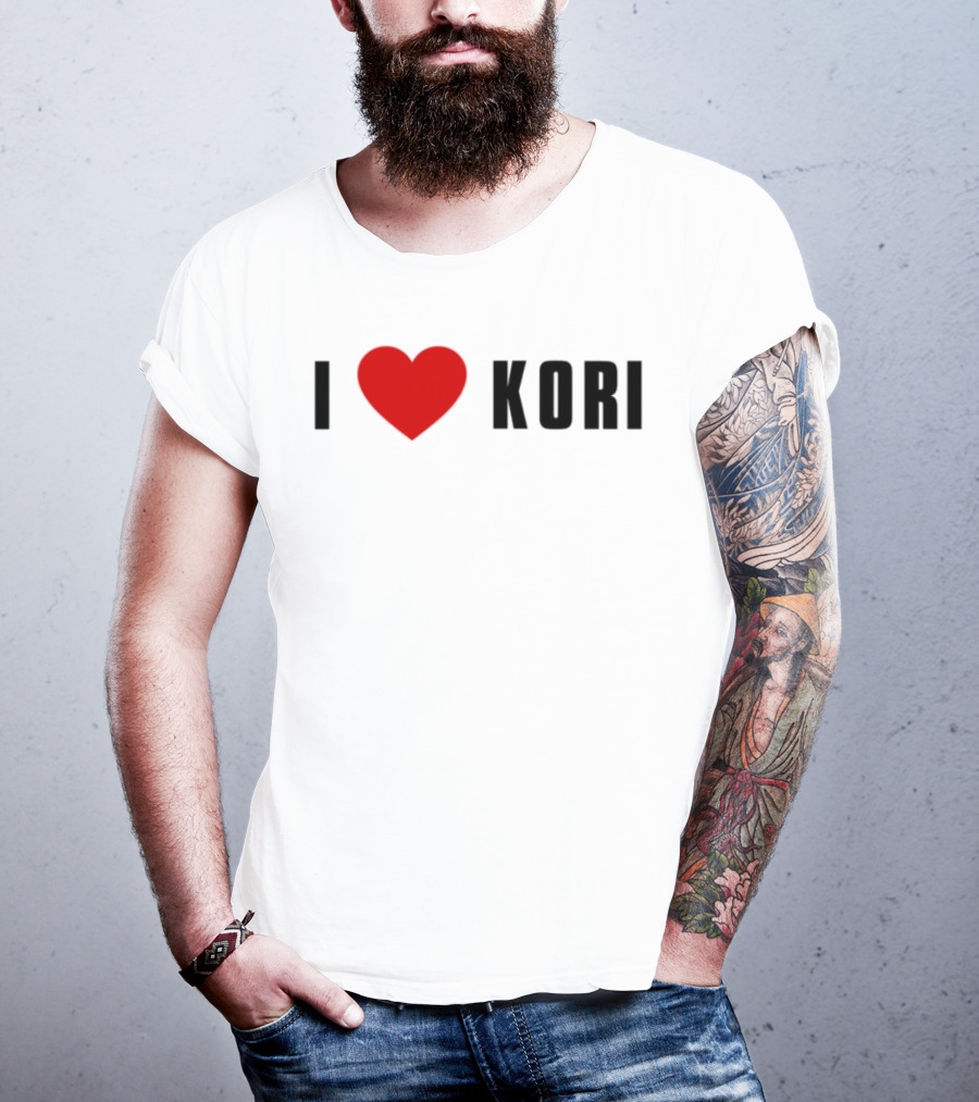 I Love Kori Heart Symbol T-Shirt