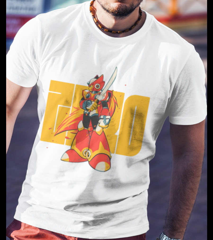 Maverick Hunter Zero Mega Man Fusion T-Shirt