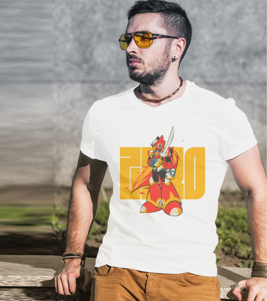 Maverick Hunter Zero Mega Man Fusion T-Shirt