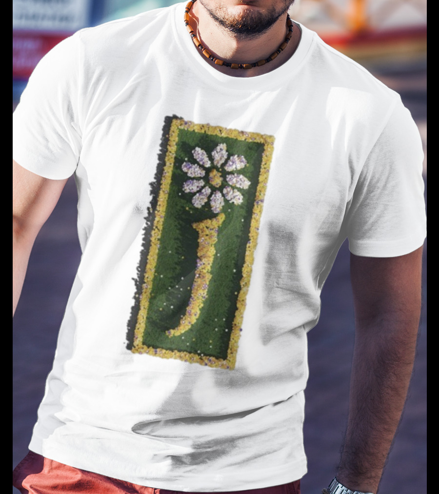 James Nothing But Love Flower Mosaic Album Cover Art T-Shirt