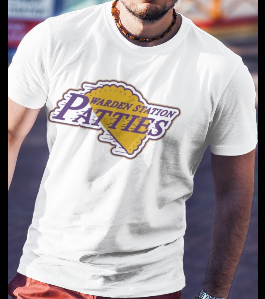 Warden Station Patties Los Angeles Lakers T-Shirt