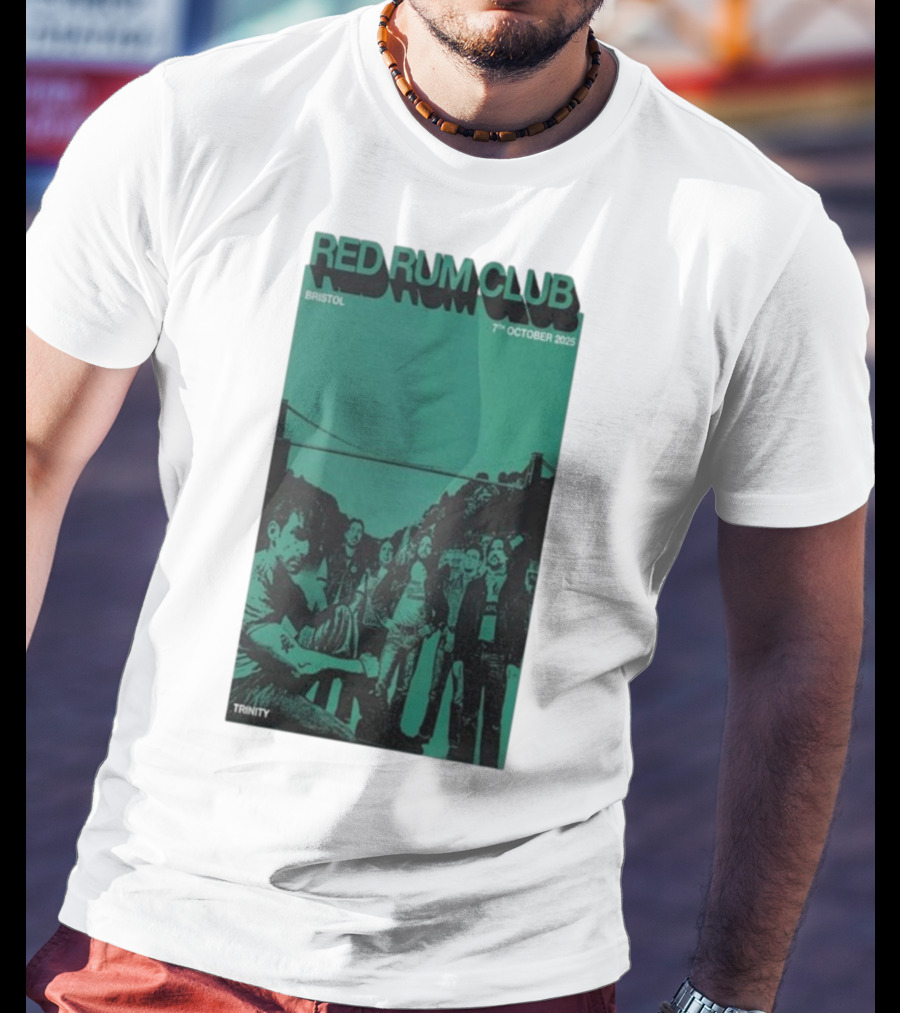 Red Rum Club Bristol Trinity 7th October 2025 Concert T-Shirt