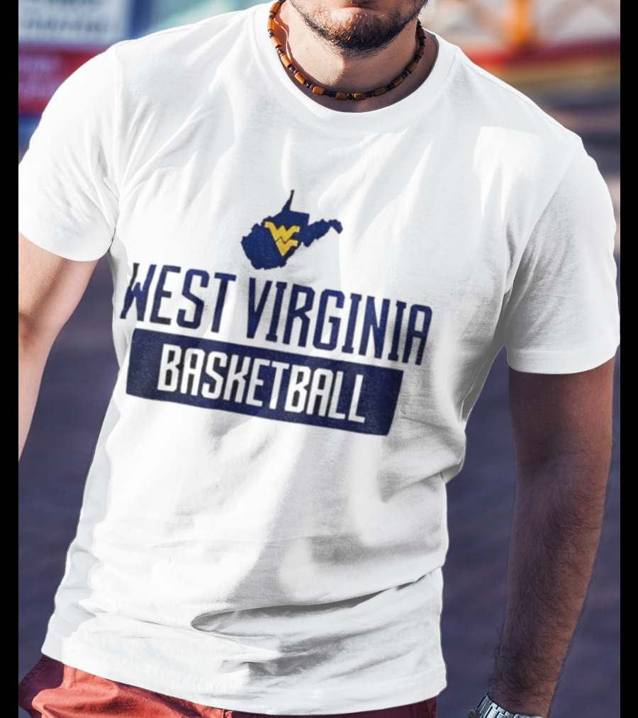 West Virginia Mountaineers Basketball 2025 Iconic Emblem T-Shirt