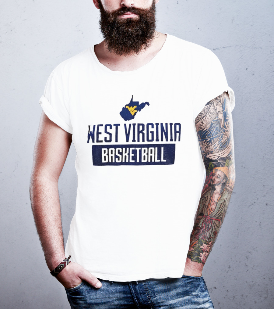 West Virginia Mountaineers Basketball 2025 Iconic Emblem T-Shirt