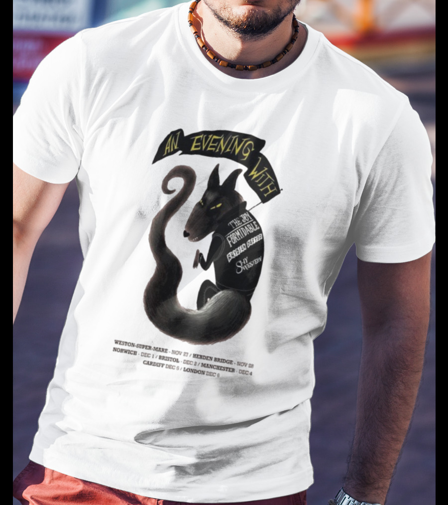 An Evening With The Joy Formidable UK Tour 2025 Weston-Super-Mare Clevedon Bridge Norwich Bristol Manchester Cardiff London T-Shirt