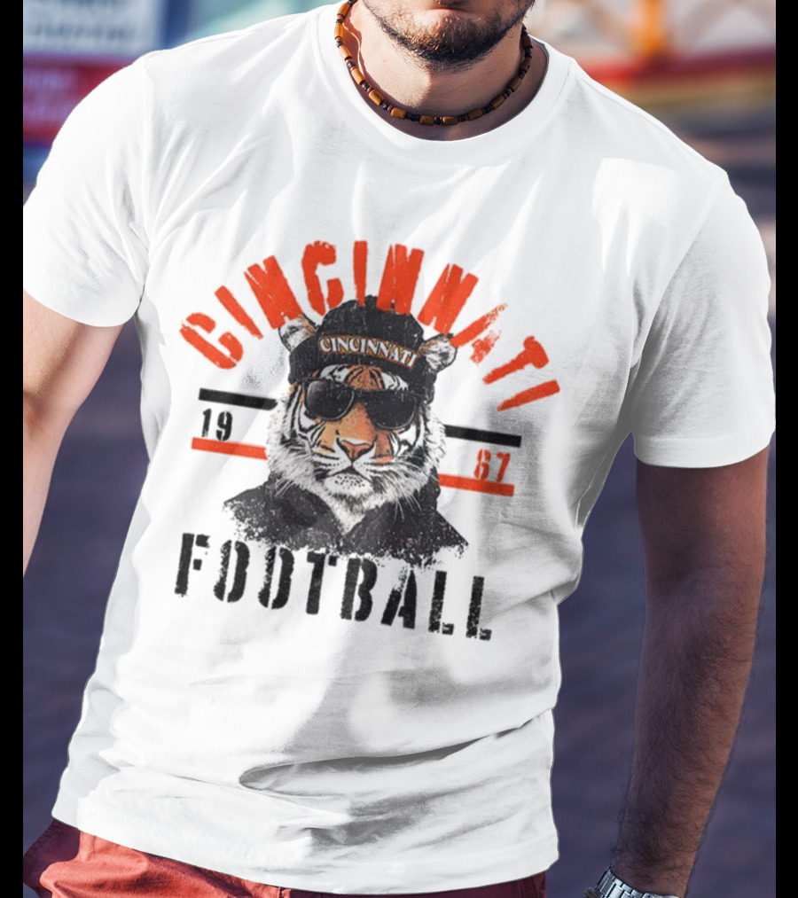 Cincinnati Tiger 1967 Football T-Shirt