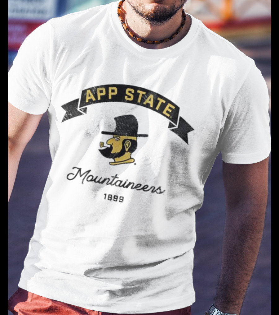 App State Yosef 1899 Appalachian State University Mountaineers T-Shirt