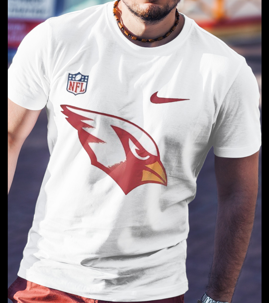Arizona Cardinals NFL 105 Years Legacy Nike Team Logo T-Shirt