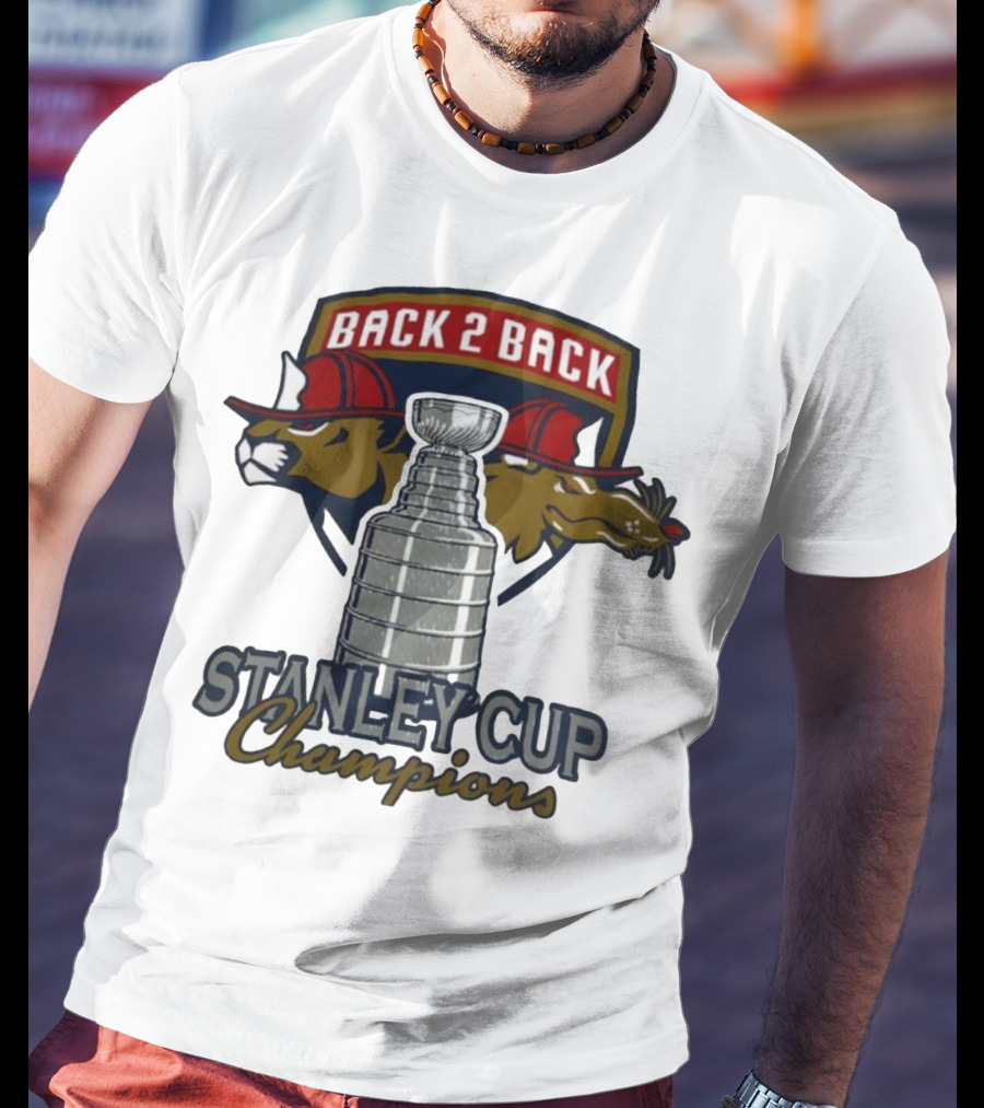 Back 2 Back Florida Panthers Stanley Cup Champions T-Shirt