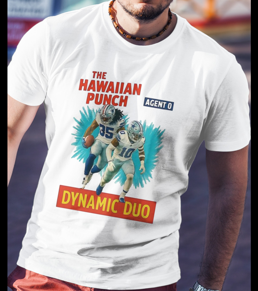 The Hawaiian Punch Agent O Dynamic Duo Dallas Cowboys Football T-Shirt