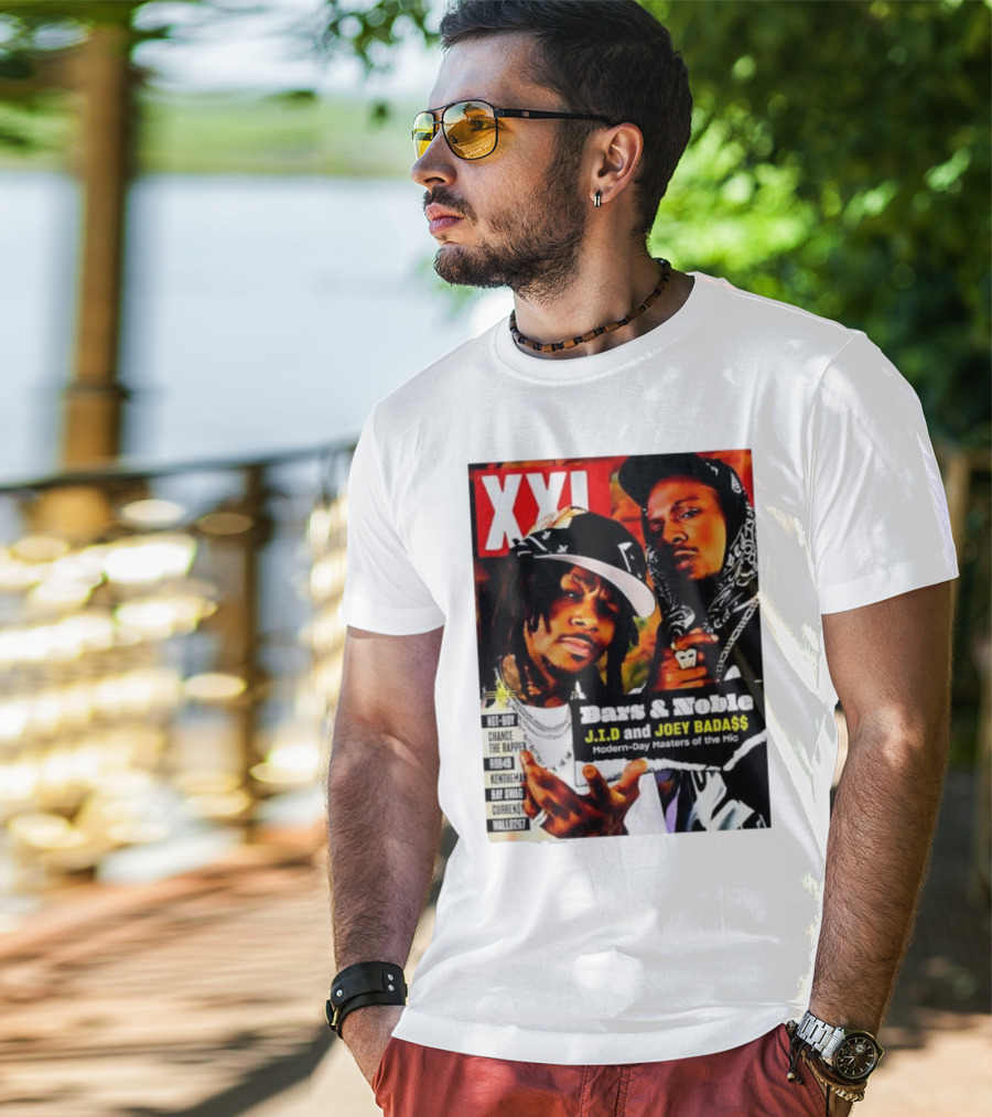 XXL Magazine JID Joey Badass Bars & Noble Modern-Day Masters Of The Mic T-Shirt
